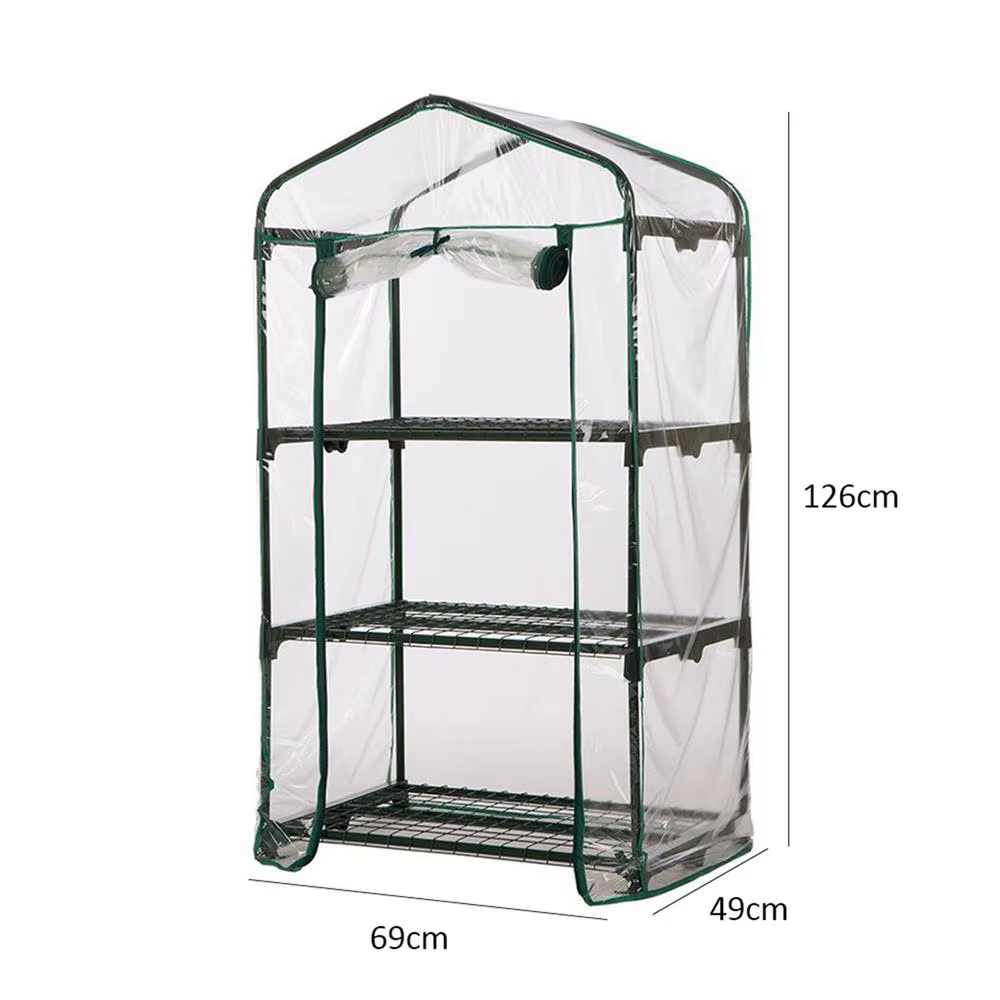 Bâche de remplacement pour serre, imperméable, transparente, robuste, pour jardin extérieur, protect