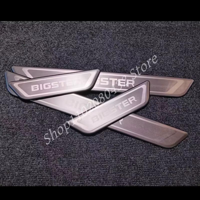 Pour DACIA BIGSTER 2025 ~ 2024 seuil de porte plaques de protection seuils autocollants de voiture a