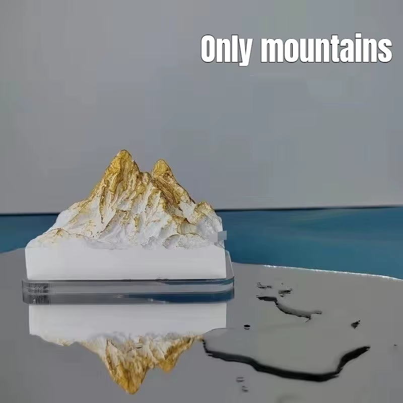 Diffuseur de résine en forme de montagne des Alpes, diffuseur d'huiles essentielles sans flamme, sup