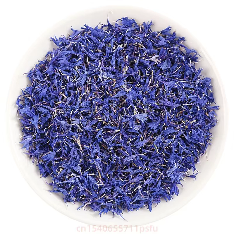 3 Couleurs Élégantes Pétales de Bleuet Séchés Premium (Décoration de Gâteau, Bain, Pot-pourri, Art)