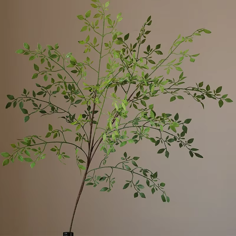 Plantes vertes artificielles Ntalk an bambou, 100cm, décoration de mariage, hôtel, fleurs douces, br