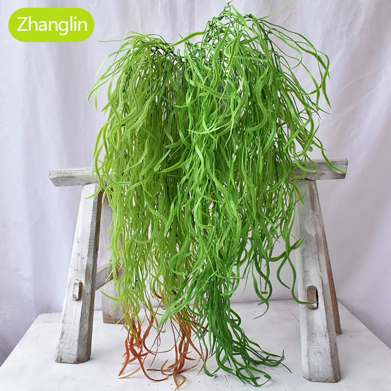 90 cm plante artificielle mur vert vigne algues plante d'eau bouquet maison salle de bain balcon déc