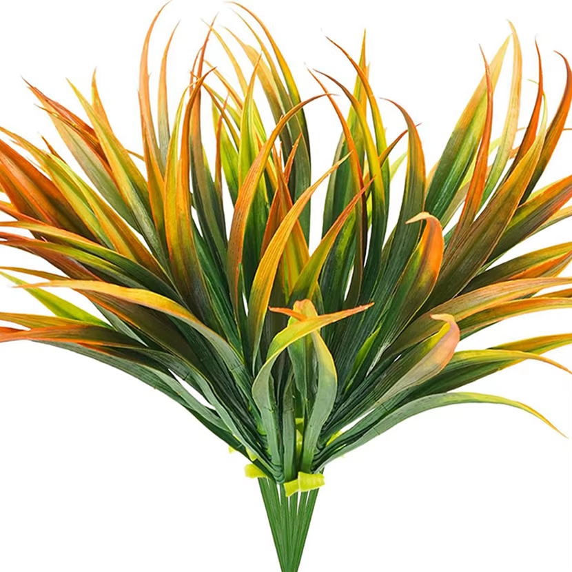 Plante artificielle, support d'herbe de printemps, décoration de fête de noël, mariage, maison, jard