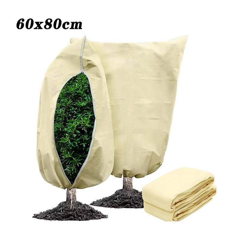 Housse de protection hivernale pour plantes, arbres et arbustes, couverture anti-gel pour plantes d'