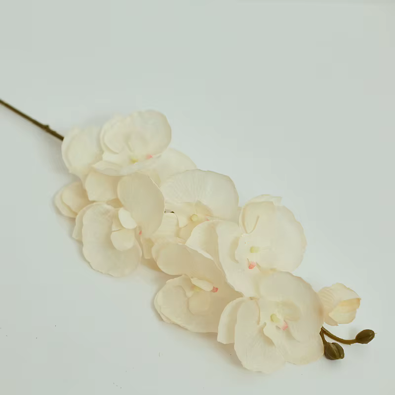 Orchidée papillon artificielle à 8 têtes, fleur en soie, 68CM, fausses Phalaenopsis, décoration de m