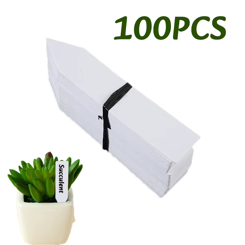 Étiquettes de marquage pour plantes, 100 à 500 pièces, étiquettes d'identification pour pots de plan