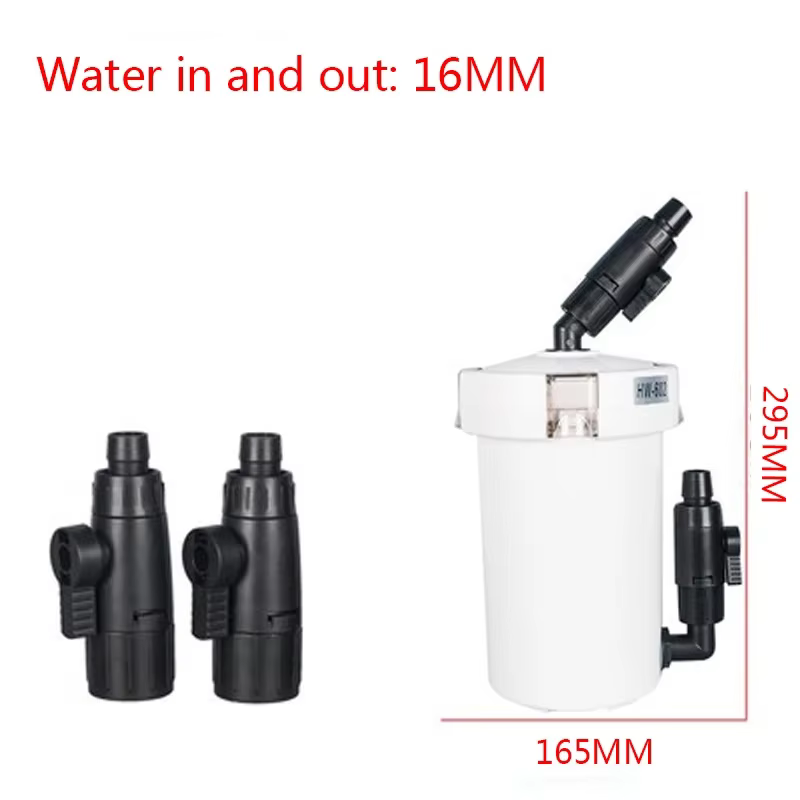 StalSUN 110-240V précieux filtre externe hw602b / HW-602B Mini aquarium externe bidon filtre. StalSU