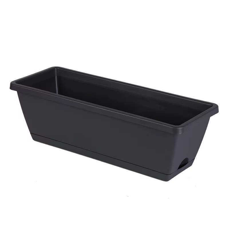 Pot de fleurs auto-absorbant pour culture de légumes d'intérieur avec trou de drainage et corde abso