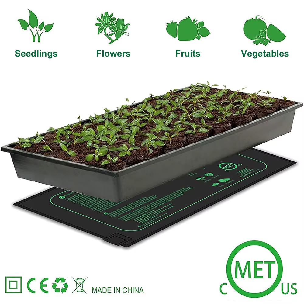 Coussin chauffant étanche pour la germination des plantes d'intérieur, polymères thermiques pour sem
