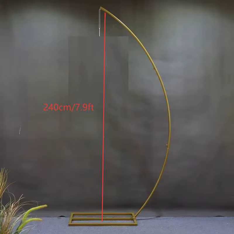 Arches de fleurs de mariage de luxe de 7,9 pieds, centre de table pour allée, passerelle, plomb de r