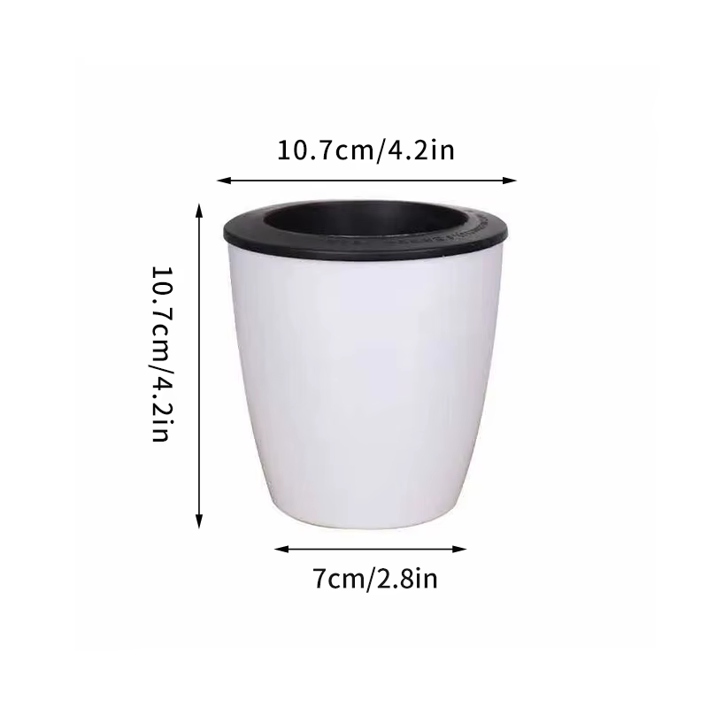 Pot à Arrosage Automatique Pots à Eau Automatiques pour Plantes 	 Pot de fleurs de jardin, fournitur