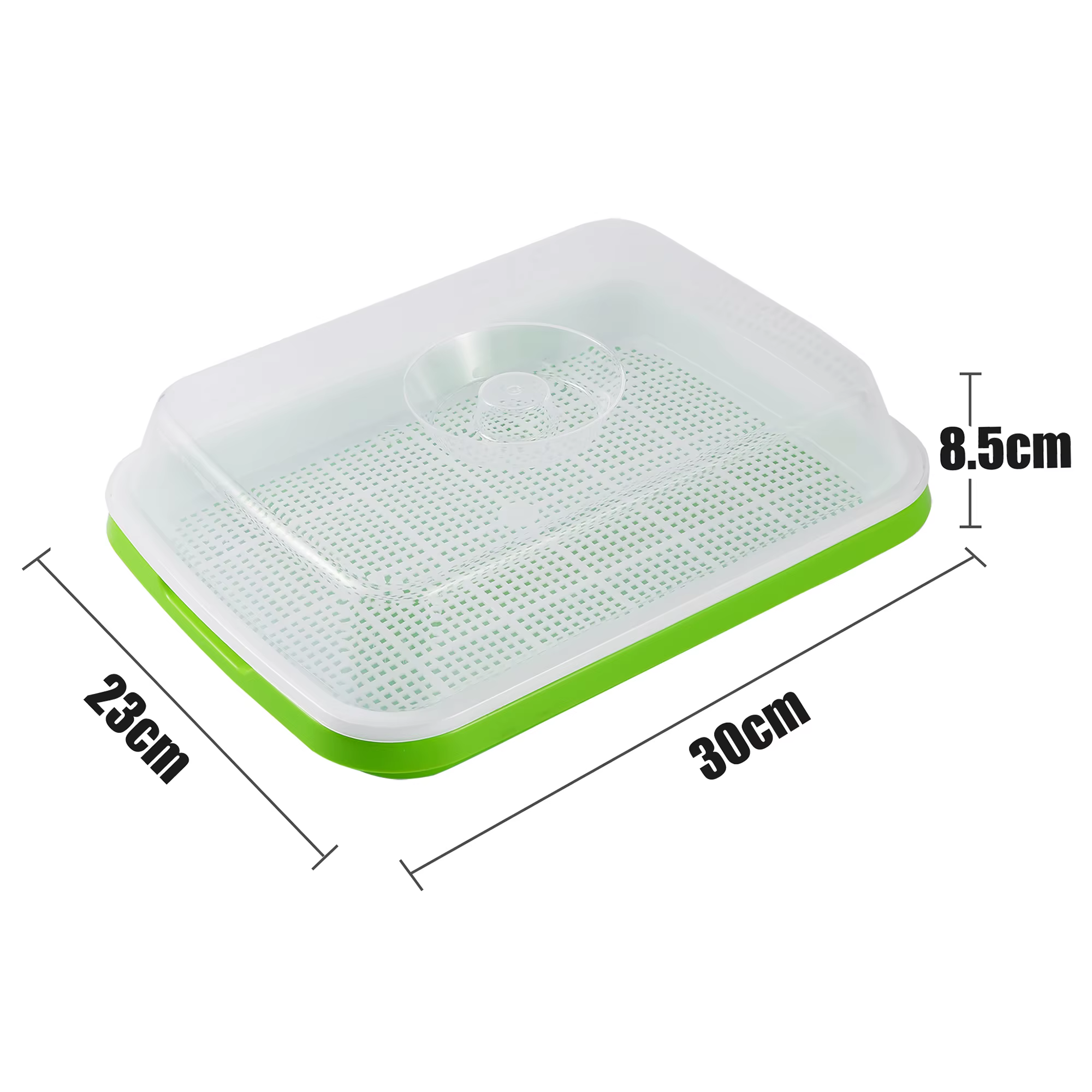 1 ensemble plat de germination Pot de culture hydroponique semis de légumes haricots Pot de semis pl