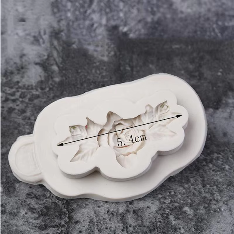 Moules en Silicone pour divers bouquets de fleurs, pâte à gomme, chocolat, Fondant, Sugarcraft, outi