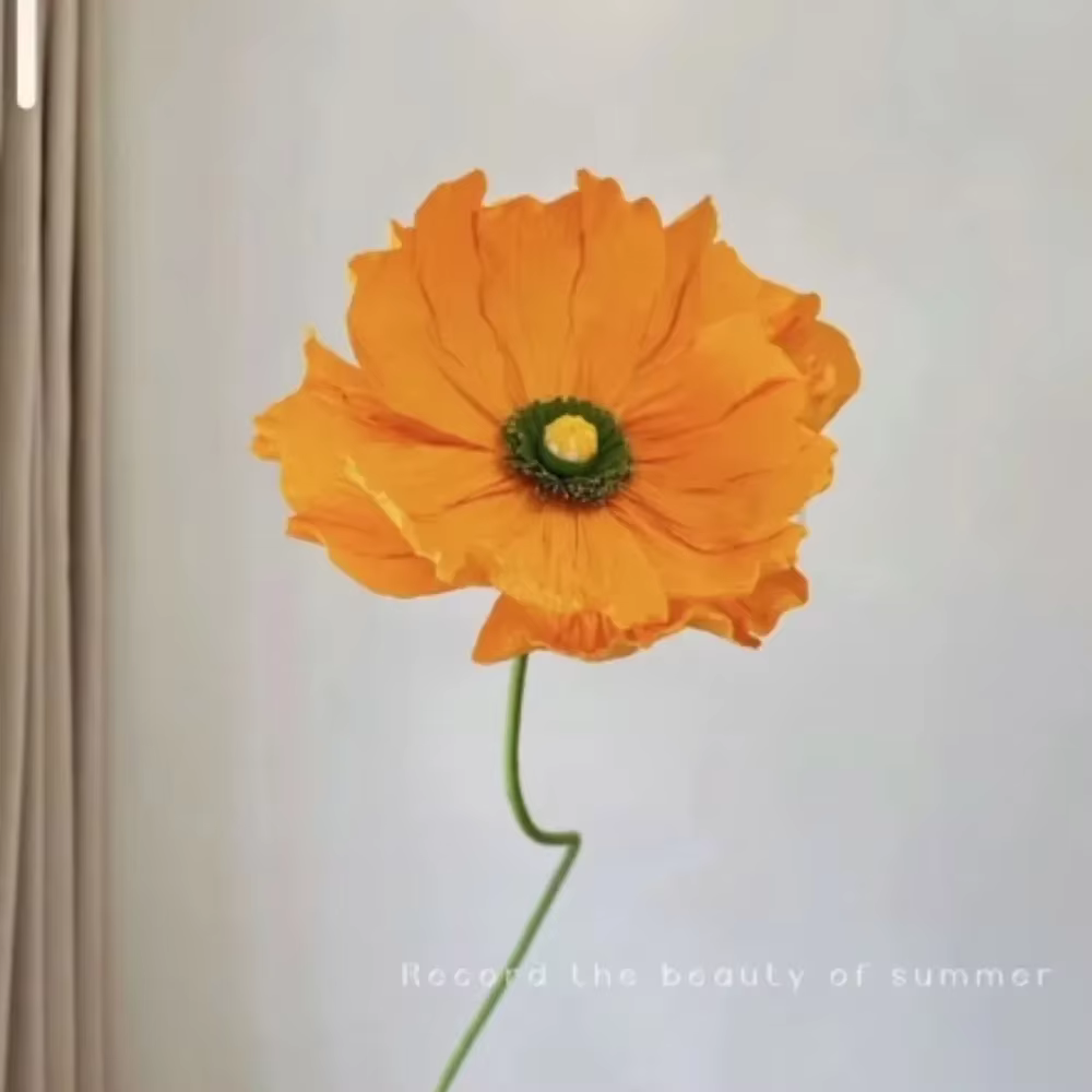 Nouveau 60cm simuler fleur géante papier simulé grande fleur artificielle fleur géante photographie