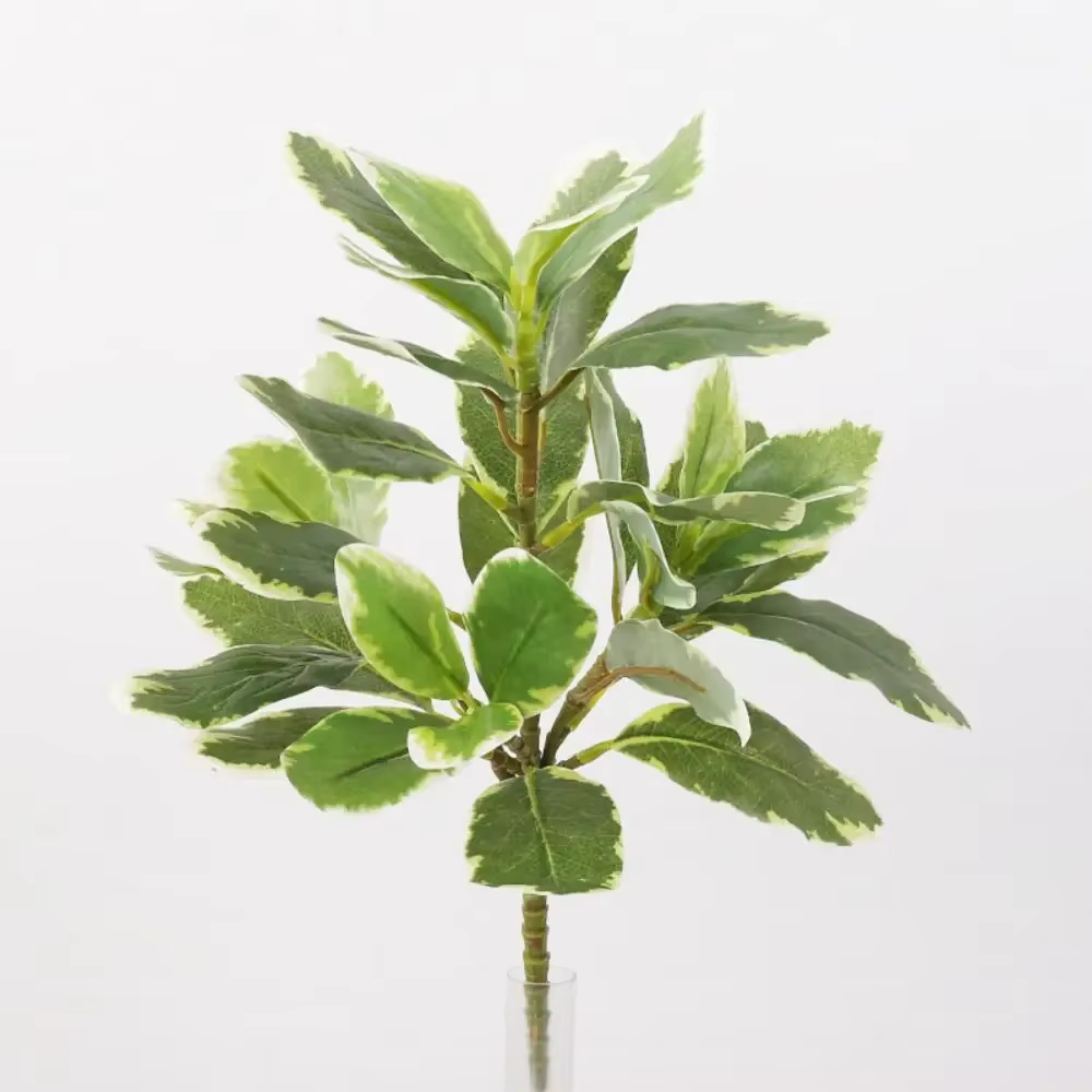 Arbre de Ficus artificiel en plastique, 35 feuilles, grand arbre de Banyan Tropical, faux arbre de F