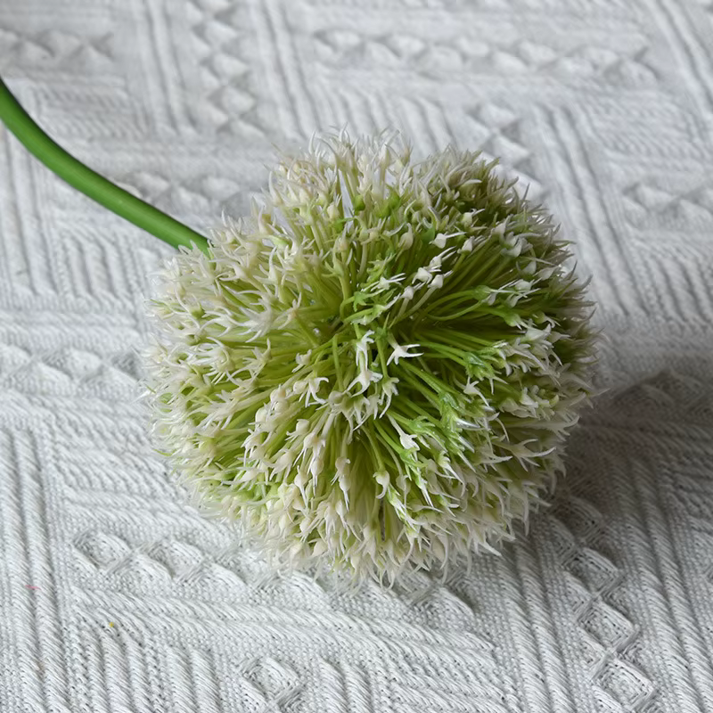 10 pièces de boules d'oignons artificielles en plastique, fausses fleurs pour décoration de centre c