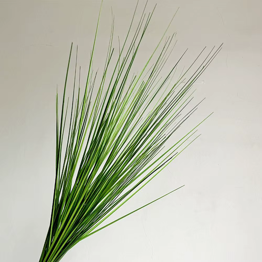 Plante artificielle de style forêt, grande fleur en plastique, feuilles de palmier, plantes artifici