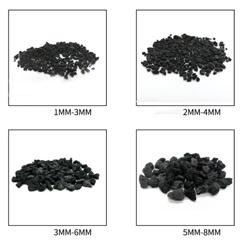 Particules de roche volcanique noire, 500/1000g, culture de fleurs/plantes succulentes, Filtration d