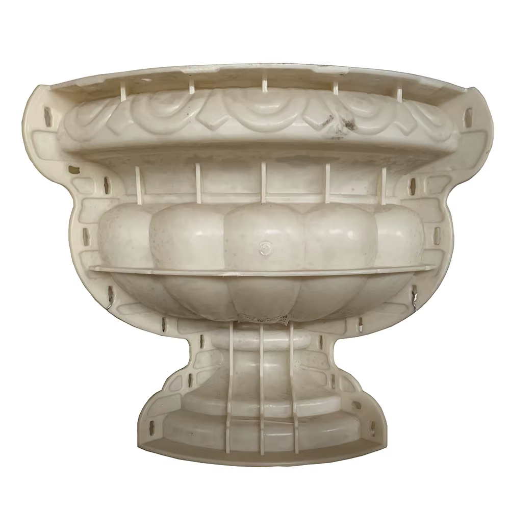 Jardinière décorative en béton en plastique, grand moule pour pot de fleurs, diamètre 60cm