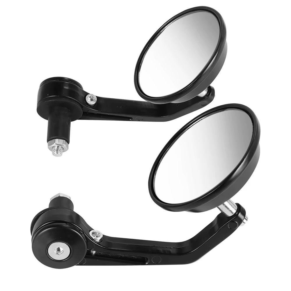 Accessoires de Moto 7/8 "rétroviseurs arrière d'extrémité de barre ronde pour café Racer Moto rétrov
