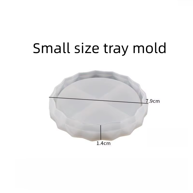 Pot de fleurs géométrique en diamant, pot de plantes en béton, moule en silicone, rond, pot de stock