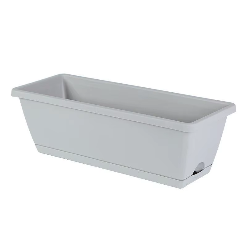 Pot de fleurs auto-absorbant pour culture de légumes d'intérieur avec trou de drainage et corde abso