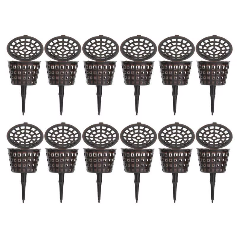 Paniers d'engrais avec couvercle, boîte Portable en plastique, bonsaï, conteneur d'engrais pour plan