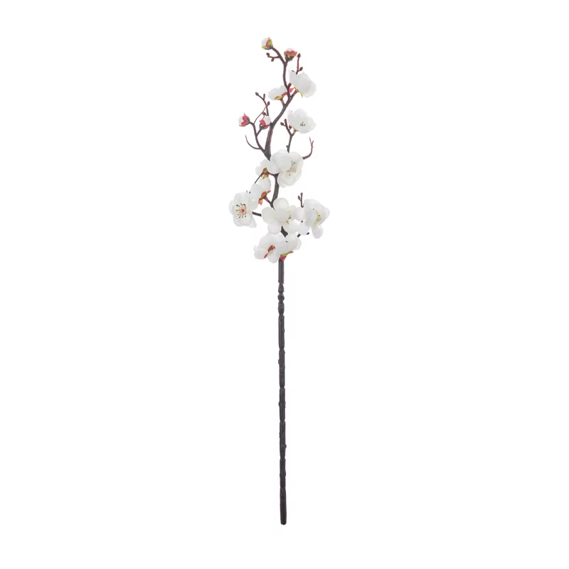 Fleurs artificielles Fleur Pêche Branche Fleurs En Soie Maison Salle TableWedding Partie Cour Décor 