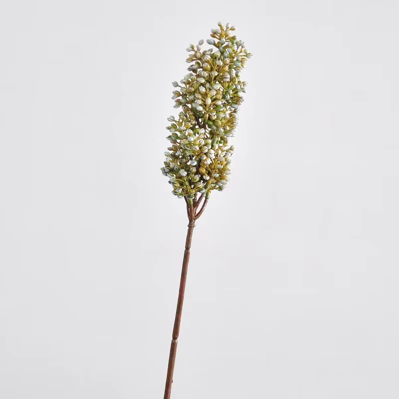 Plante Verte Artificielle de 48cm, Décoration de Maison, Salon, Micro Paysage, Bouquet de Fleurs et 