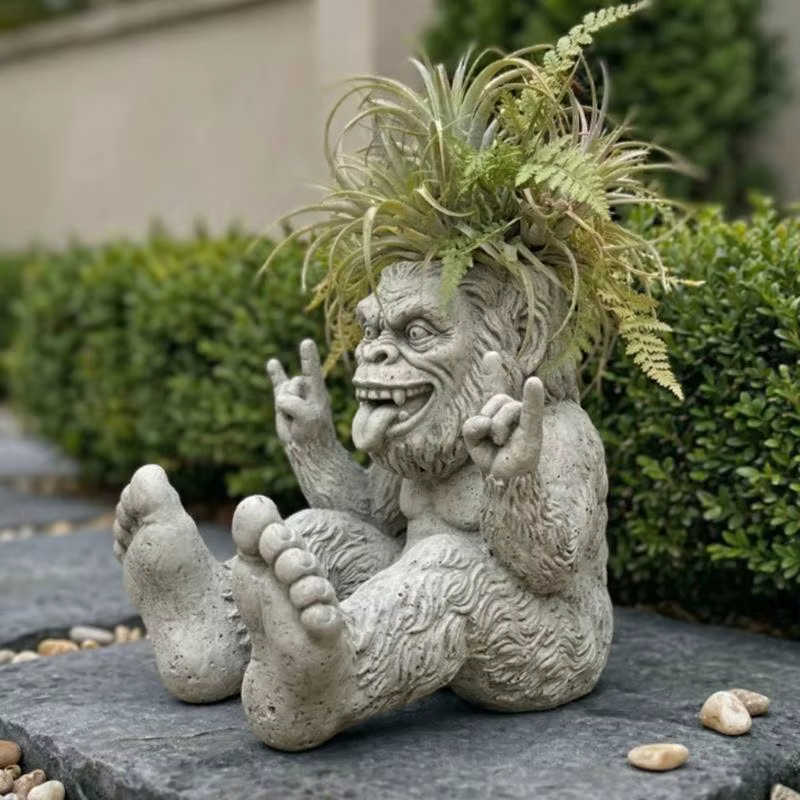 Pots plantes succulentes uniques Bigfeet, conteneur jardinière plantes succulentes d'intérieur d'ext