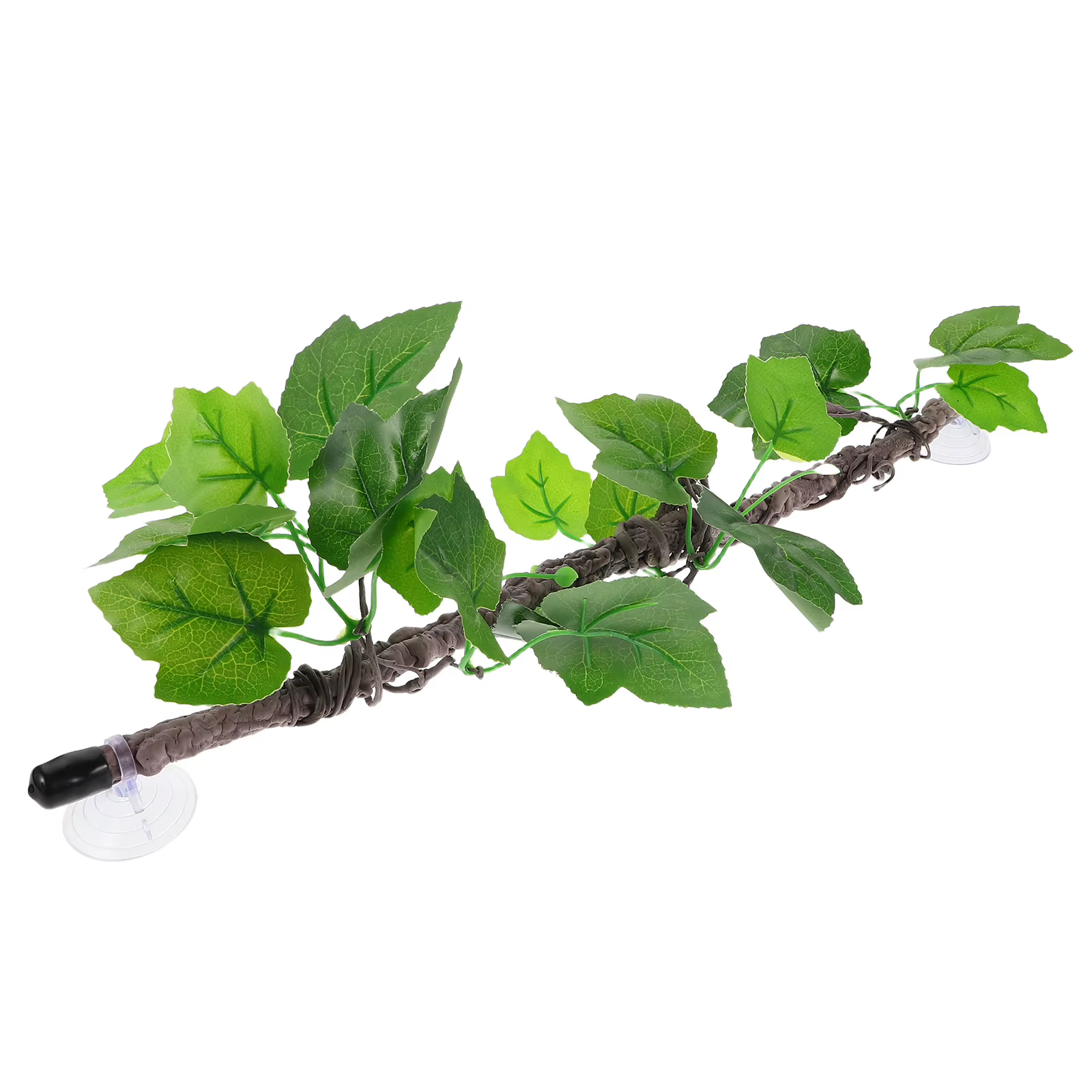 Branches de Reptiles, vignes de Jungle, fausses feuilles artificielles d'escalade avec ventouse pour