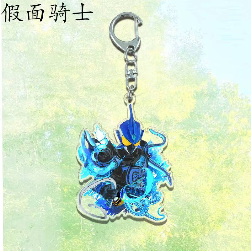Kamen Rider acrylique : Aigle, Faucon, Baleine, Anguille, porte-clés, accessoire de jeu, sac à dos, 