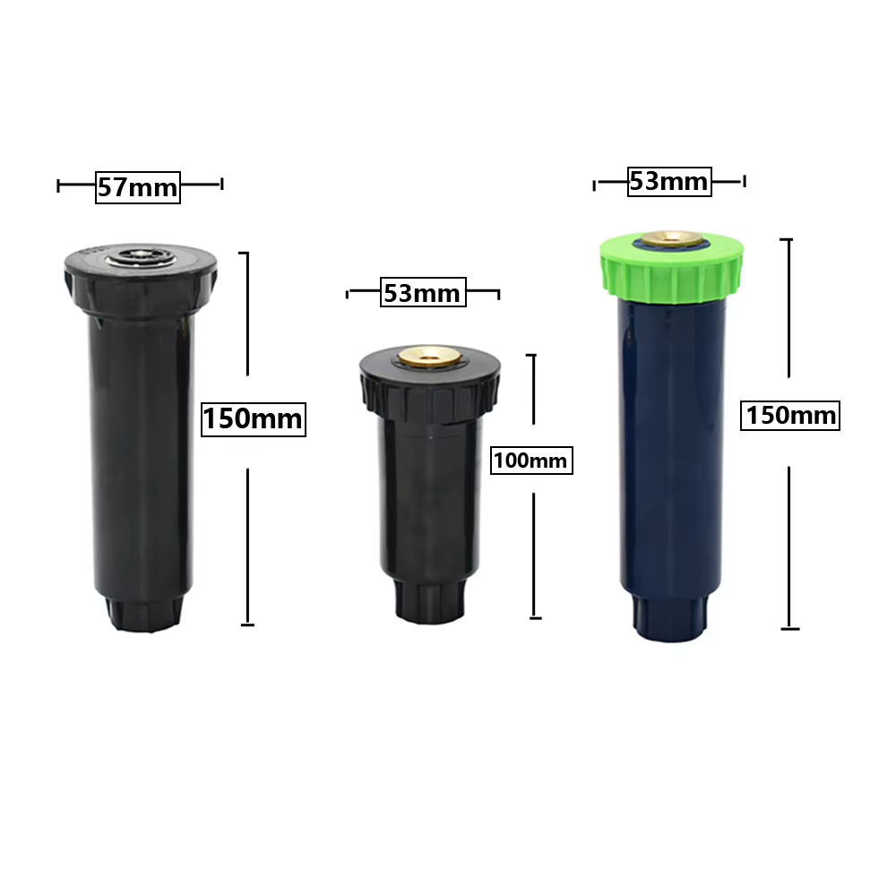 1/2 pouces filetage interne 90 180 360 degrés aménagement paysager Popup arroseurs jardin eau Irriga