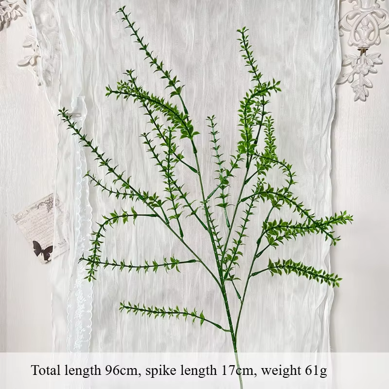 Décoration de mariage, plantes vertes artificielles, branche d'eucalyptus, décoration de jardin à do