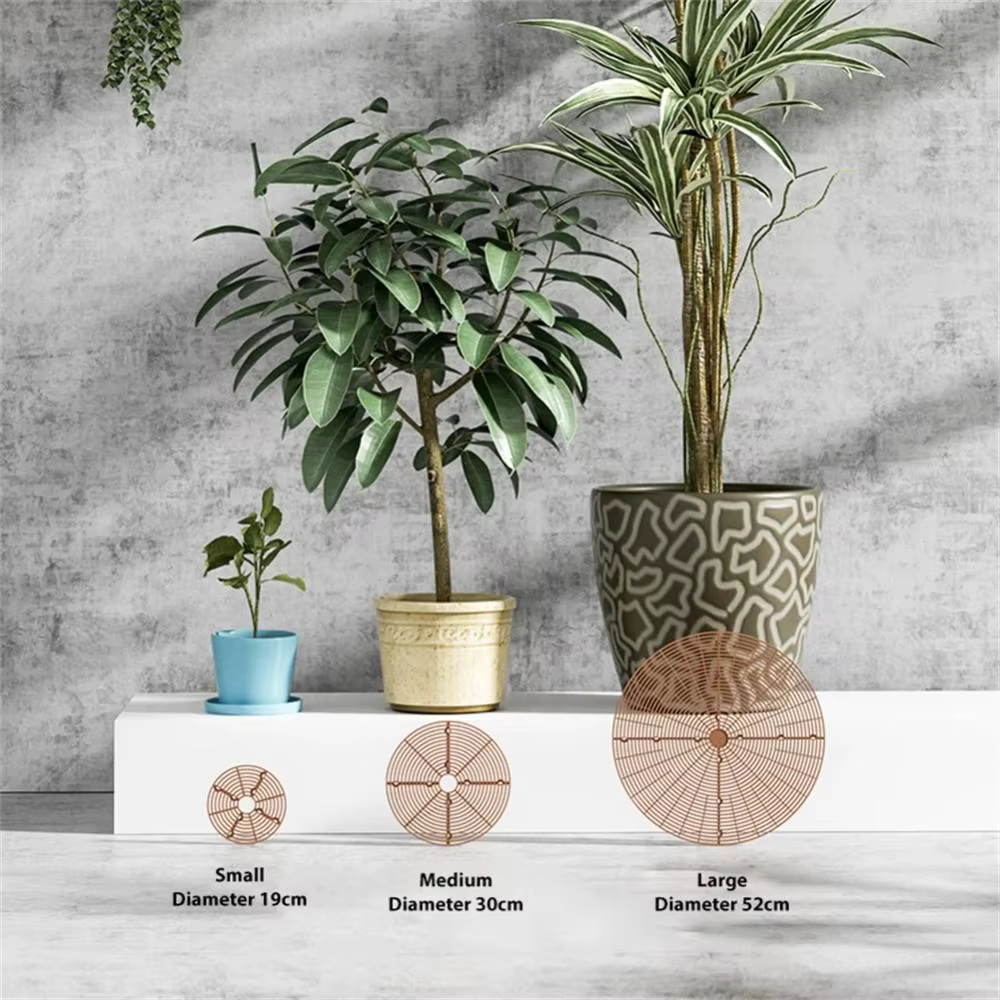 Couvercle de Pot de fleur, grille de Pot de plante, couvercle de Pot de fleur, Pot de plante de jard