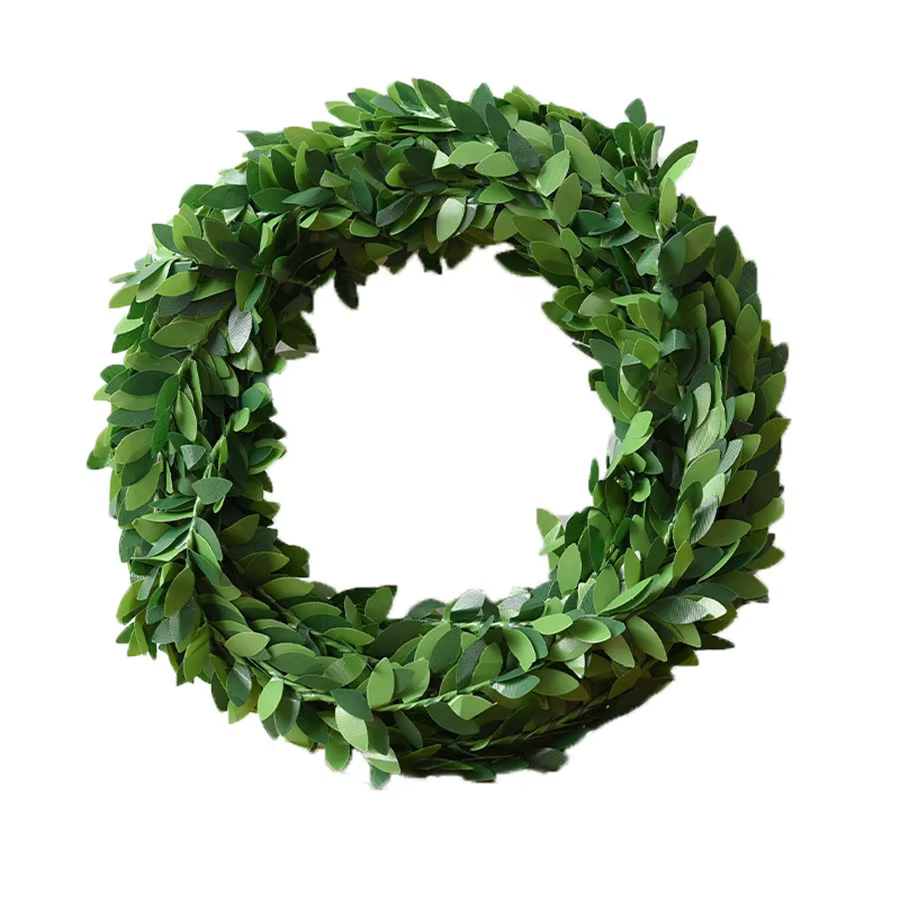Plantes artificielles Lierre Feuille Couronne 5/7.5 Mètres Faux Plantes Décor À La Maison De Mariage