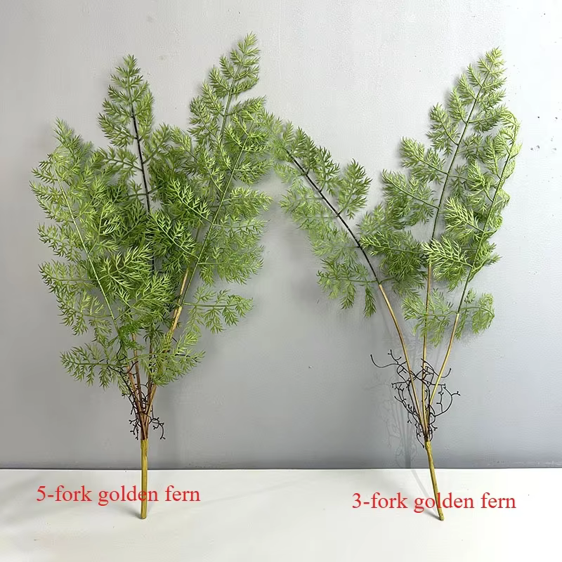 Plantes artificielles en plastique de pin Artemisia Annua, décoration florale de fête de Festival, S