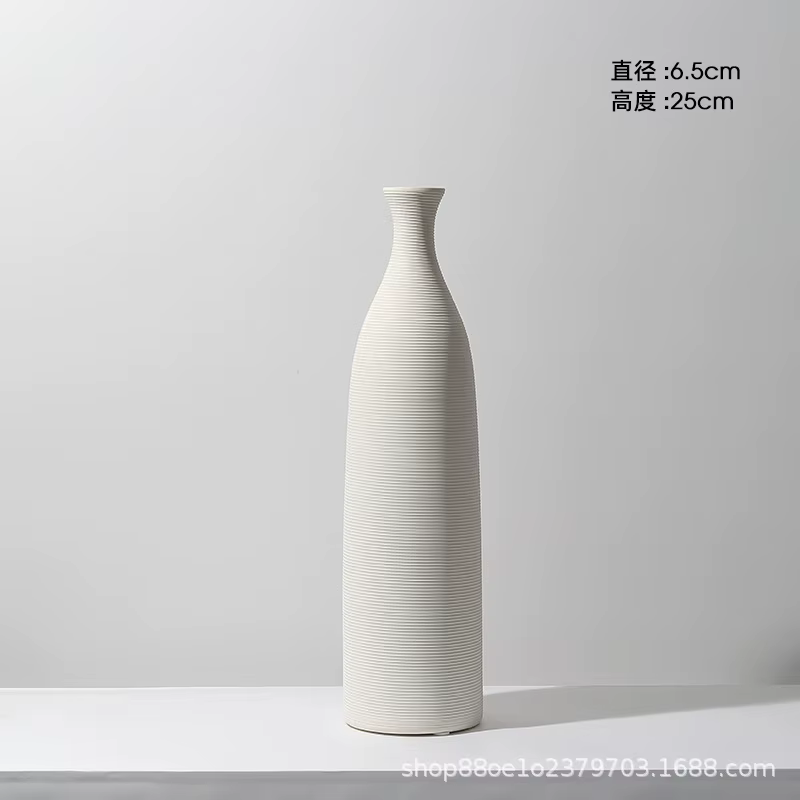 Vase en céramique, décoration avancée, Arrangement de fleurs, Ins Wind, armoire à vin, décoration de