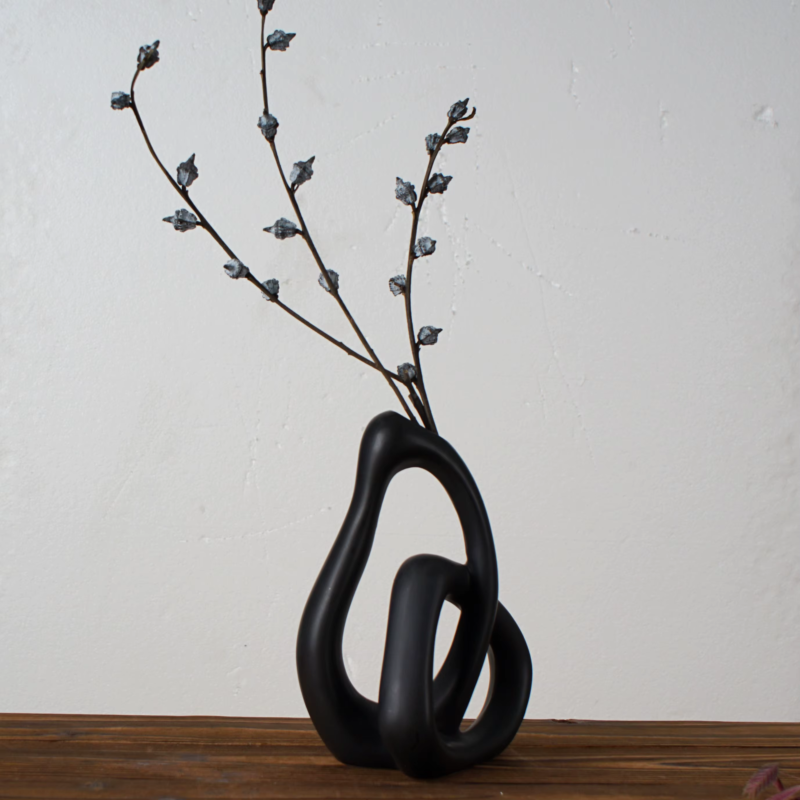 CAPIRON-Vase en céramique abstrait, arrangement floral, salon, bureau de table, accessoires de décor