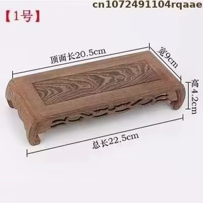 Base de support pour plantes en bois, plateau de pot de fleurs multifonctionnel, bougeoir, Vase de T
