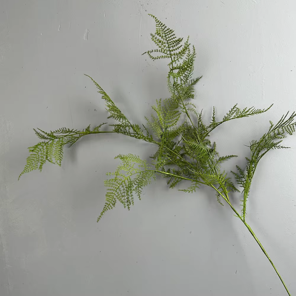 Grandes branches de plantes artificielles en fougère, fougère de Boston réaliste faite à la main, fe