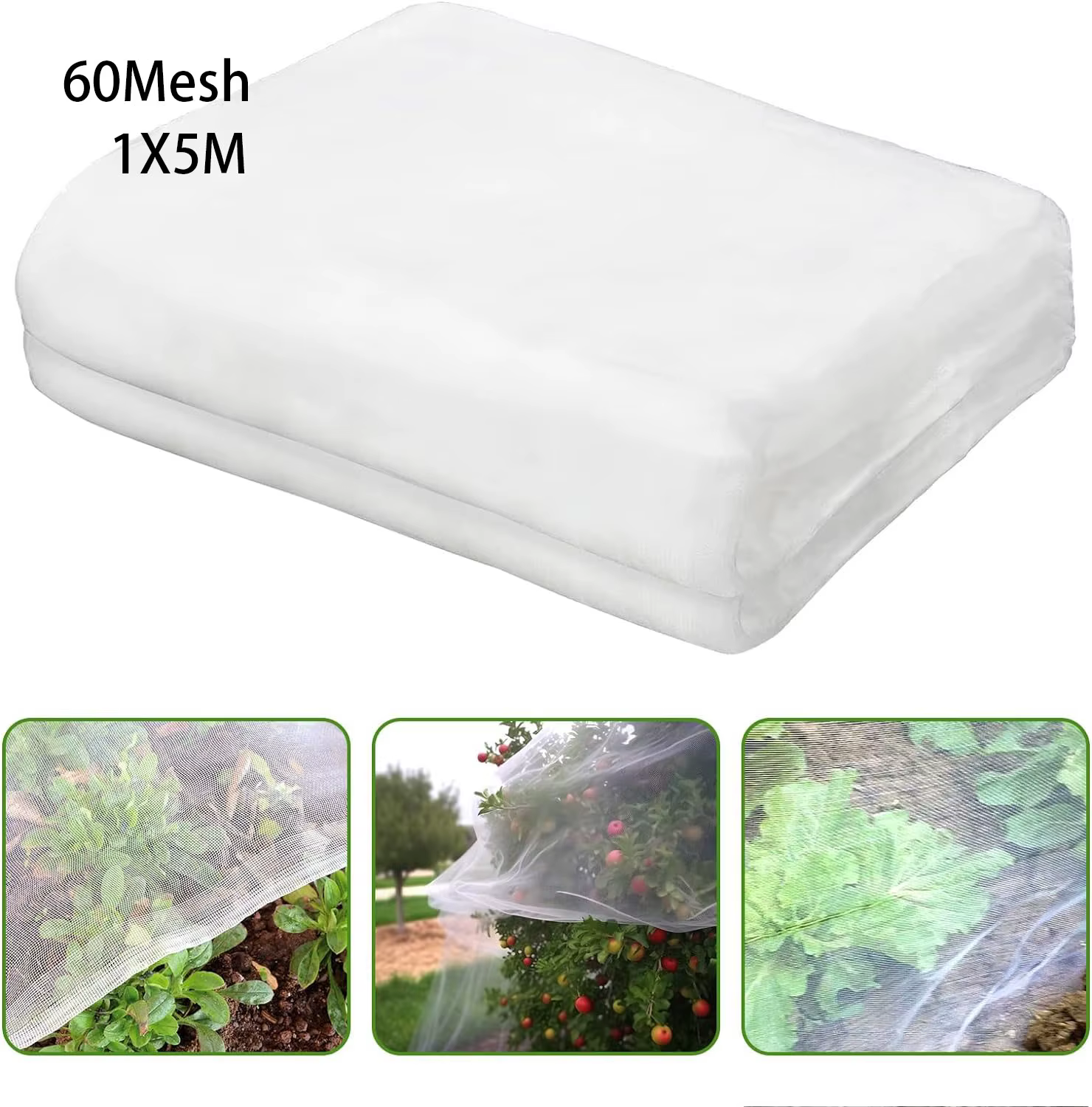 Filet de Protection contre les insectes pour plantes et légumes, filet de couverture pour soins des 