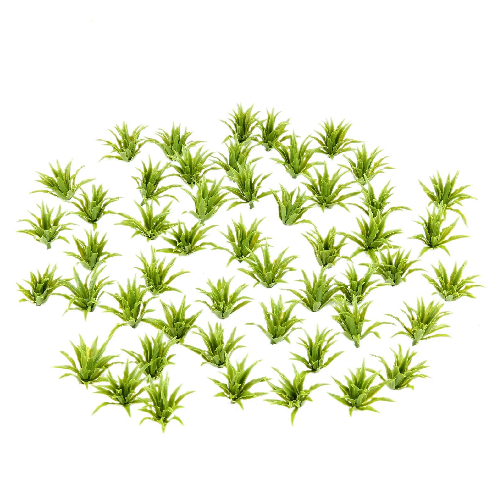 50pcs arbustes verts modèle de buisson plantes artificielles chemin de fer jeu de guerre parc Dioram