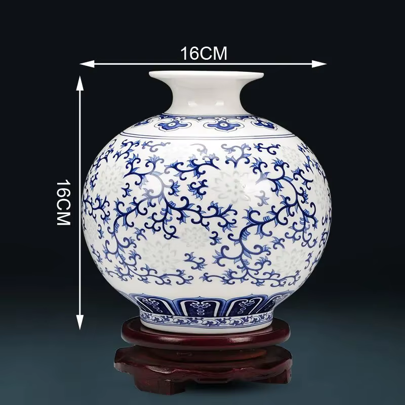 Vase à fleurs en porcelaine d'os, décoration d'intérieur, Vases de Tradition chinoise pour fleurs, d