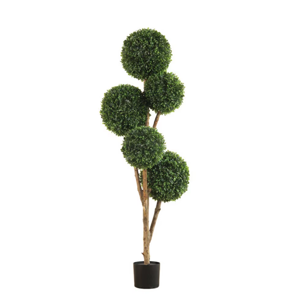Décoration extérieure, pantalon topiaire artificiel résistant aux UV, plante de sourdine, bonsaï, pl