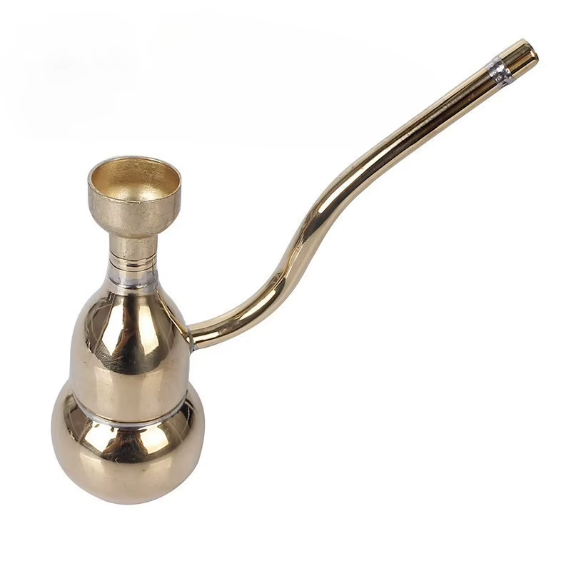Pot de tuyau d'eau en cuivre, Pot de tuyau Portable à l'ancienne, tuyau de filtre à eau pour usage d