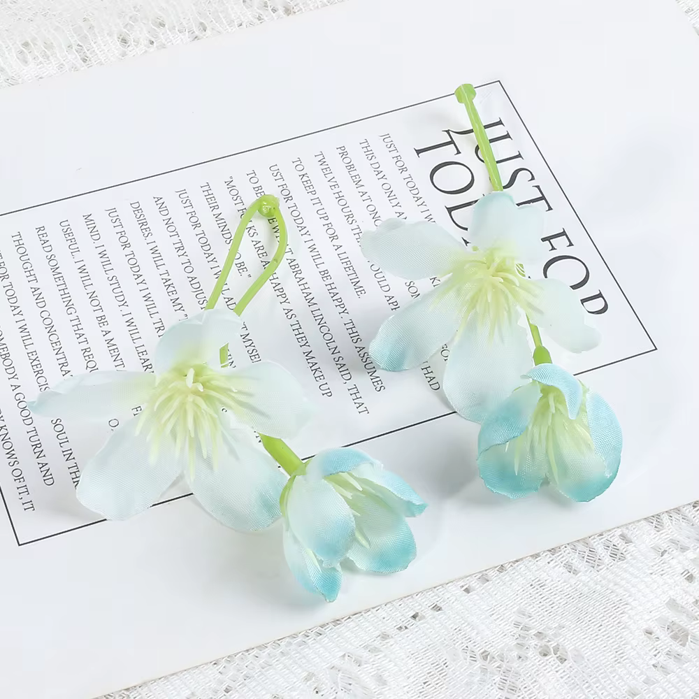 Pétale de fleurs artificielles pour la décoration intérieure, fausse fleur, décoration de mariage, g