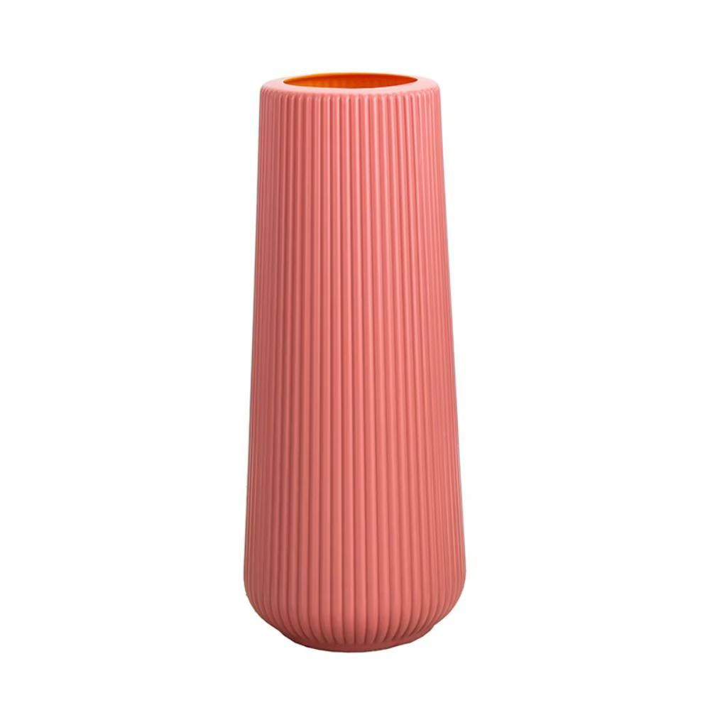 Vase à fleurs en plastique de style nordique, pot de fleurs en céramique, anti-chute moderne, vase d