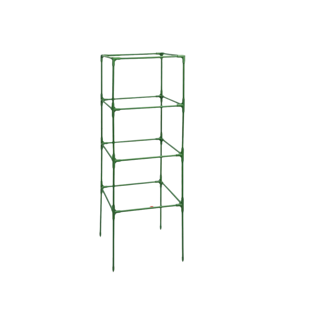 Treillis de plantes grimpantes durable, montage facile, cages à tomates en acier robuste, design car