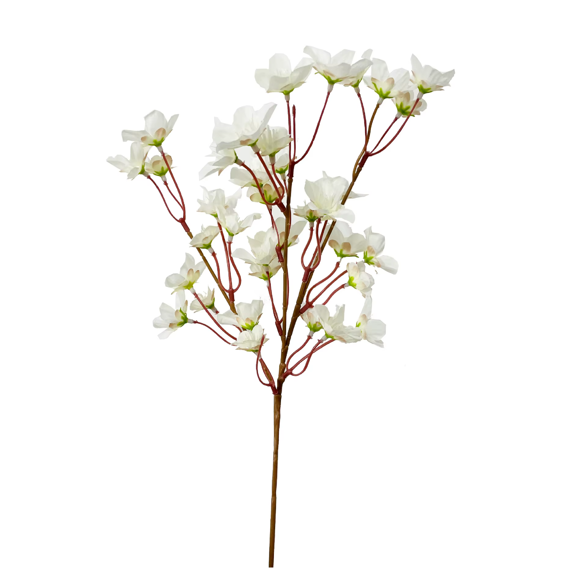 Fleurs artificielles en soie, fleurs de pêcher, décoration de printemps, arrangement artificiel, mai